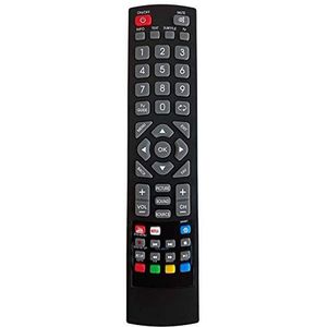 Vervangende afstandsbediening geschikt voor Blaupunkt TV 40/138M-GB-11B4-FEGQPX-UK | 40/148M-GB-11B-FEGBQUX-EU | 43/134M-GB-11B-FEGBPX-EU