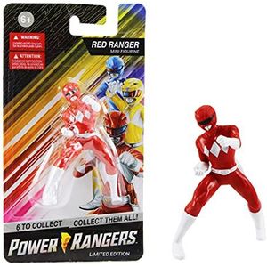Limited Edition Power Rangers 2.5"" Mini Figuur - Red Ranger