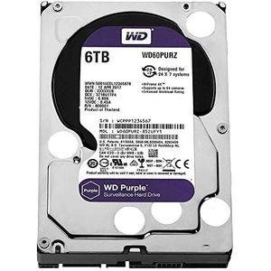 Western Digital Wd60Purz Purper 6 Tb Hdd Sata Gb / S Ce