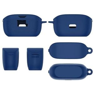 Siliconen Oordopjes Beschermhoes voor JBL Vibe Buds Oortelefoon Anti-Kras Shockproof Cover Hoofdtelefoon Protector voor JBL Vibe Buds (Blauw)