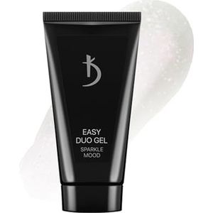 K Professionele acrylgel - Poly Nail Gel -30ml - Polygel Nail - Opbouwgel Acrylgel voor nagels UV LED - Builder Gel Easy Duo Sparkle Mood 08