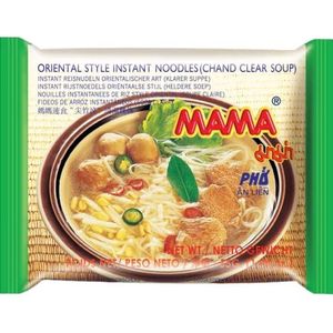 MAMA - Instant Rijstnoedels Heldere Soep - (1 X 55 GR)