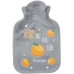 Warmwaterkruik 1 stuks buikwarmers warmwaterkruik rubberen zak cartoon warm ontspannend veilig warmte koud grote pluche doek warmwaterzak warmwaterzak (N2)