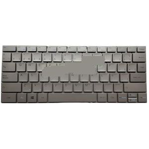 Amerikaans Spaans toetsenbord voor GTO voor Tipo 2 voor MiCompuGTO Engels SP/ES geschikt voor Latijns laptops Zilveren toetsen SCDY-275-1(Spain keyboard)