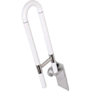 Badkamer Grab Bar Handgrepen Bad Grab Bars Leuning BarrièreGratis Leuningen Ouderen Opvouwbare Badkamer Leuningen/Wit