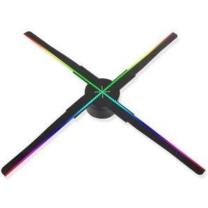 52cm WiFi 3D Hologram Projector Fan 552 LED HD Naakt Oog Holografisch Lichtbeeld Borden Speler Muurgemonteerde Reclamemachine