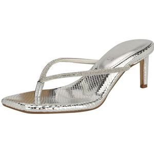 Guess Maya-sandaal met hak voor dames, Zilver 098, 9 UK