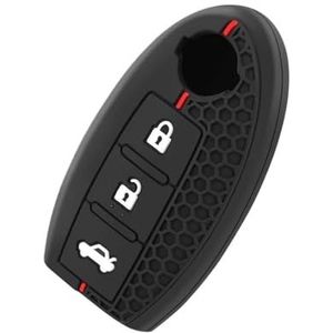 Sleutelbehuizing houder Voor Qashqai J10 J11 Voor Maart Voor Tiida NV200 Leaf Kicks Cube Voor X-Trail T32 T31 Autosleutel Case Voor Navara Terra Afstandsbediening Fob Cover Sleutelbehuizing(2)