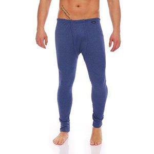 stylenmore Thermische onderbroek voor heren, lange gulp, comfortabele tailleband, binnenfleece, winter, koudebescherming, wintersport, wandelen, werkkleding, opgeruwd, verwarmend, M-4XL, antraciet,