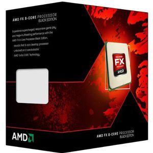 AMD FD8300WMHKBOX Octa-Core ""Vishera"" FX-8300 BOX processor, basistakt: 3,30 GHz zwart