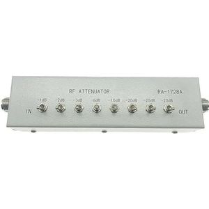 VPCPWTYZY RA-1728A Hoge Frequentie Verzwakker 0-82DB Variabele/stap Verzwakker 50 OHM for Amateur Radio Zender catholic