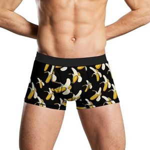 Peeled Banana Boxershorts voor heren, zacht ondergoed, stretch tailleband Trunks Panty
