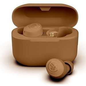 JLab Go Air Tones+ True Wireless Oordopjes, Bluetooth Draadloze Hoofdtelefoon en 35+H speeltijd, oplaadstation, Microfoon, JLab App en de Kleinste Pasvorm Ooit, Tone 7572