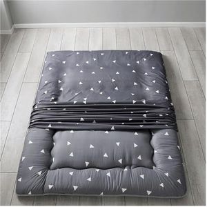 Kingsize Matrastopper, Dikke Tatami-matras, studentenslaapzaalmatras, slaapmat met enkele en dubbele vloer, opvouwbare matras met verwijderbare matras (Color : Style14, Size : 180 * 200CM_10CM)