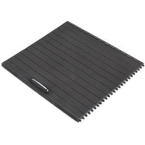 Voor Mercedes Benz W166 ML GL GLE GLS Interieur Auto Drink Water Bekerhouder Cover Rolgordijn Rolluik, 1666803814,zwart