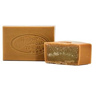 Aleppo - Handzeep - 70% Laurierolie - 30% Olijfolie - Veganistisch - 125 g