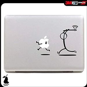 Vati Leaves Verwijderbare Kill Cool Design Vinyl Sticker Skin Art Zwart voor Apple Macbook Pro Air Mac 13"" 15"" inch / Unibody 13 15"" inch Laptop
