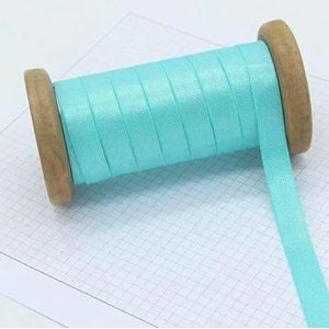 5/10M 12mm Nylon Elastiekjes BH-bandje Ondergoed Decoratieve Elastiekjes DIY Naai Stretch Lint Kleding Accessoires-LakeGreen-12mm-10Meters