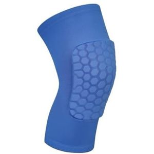 Knieondersteuning, Een Paar Kniebeschermers For Voetbal, Hardlopen Met Compressiekniebeschermers En Beenbeugels Kniebandages(Blue,S)