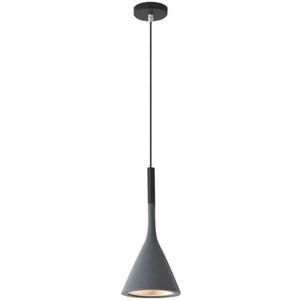 LANGDU Kroonluchters in Scandinavische stijl Macaron Iron Art Hanglamp met houten handvat Industriële hanglamp Vintage moderne hanglamp for keukeneiland Studeerkamer Woonkamer Bar(Color:A Gray)