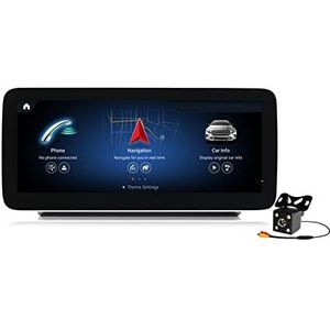 Android 14 Autoradioradio voor M-ercedes B-enz C/GLC/V-Klasse AMG 2015-2019 NTG5.0 GPS-navigatie 10,25 inch touchscreen MP5 multimediaspeler Video-ontvanger met WiFi 4G DSP Carplay,N1