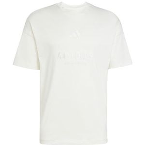 Adidas - ALL SZN - T-shirt - Gebroken Wit - Katoen