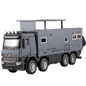 1:32 Voor Nomadisme Off-road Voertuig RV Legering Model Auto Collectie Diecast Speelgoed Geluid & Licht Speelgoed Cadeau(Gray,No box)