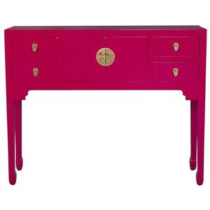 Fine Asianliving Chinese Sidetable Wandtafel Halmeubel Oosters Asian Stijl XHL-03Ruby