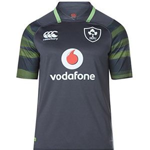 Canterbury Ierland Officiële 17/18 Heren Korte Mouw Alternate Pro Jersey, Asfalt