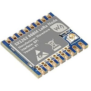 Waveshare SX1262 868M Lora Module, ondersteunt EU868 band, overdracht met groot bereik, anti-interferentie, gecombineerd met de Lora Gateway en verbonden met de server om een Lora-netwerk te maken