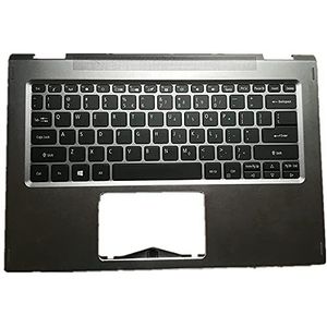 Laptop omhulsel rond toetsenbord & Toetsenbord Voor For ACER For Spin SP515-51GN SP515-51N Zilver Verenigde Staten Lay-out
