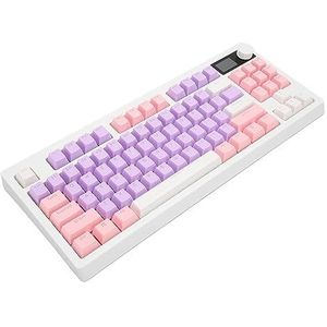 KAKAKE Wired Gaming Toetsenbord 1.5 Meter Kabel Backlit Kleurrijke Mechanische Toetsenbord Hoge Capaciteit Batterij 3 Modus Aansluiting Voor Computer