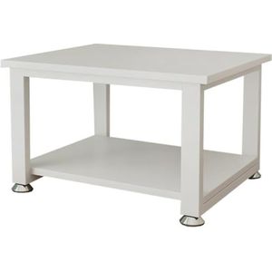Tafel voor Printer Printerkastje Printerstandaard 2-laags Printerplank Bestandsopslagrek Printertafel Kantoorbureaurek Printertafel Printerstandaard(A,40 * 40 * 45cm)
