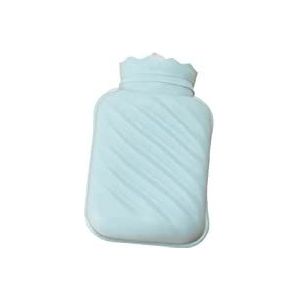 DieffematicRSD Warmwaterkruik Warmwaterkruik Compact Explosieveilige Geïsoleerde Warming Pouch Herbruikbare Cartoon Lekvrije Handwarmer Thuis Kerst (Color : Blue)