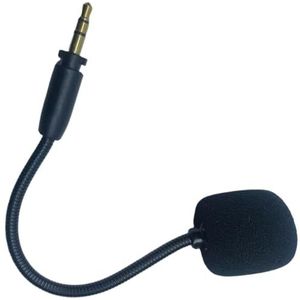 sodeber Afneembare microfoon met spons voor gaming hoofdtelefoon functie ruisonderdrukking en duidelijke spraaktransmissie