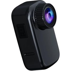Actiecamera, Actiecamera met duim, anti-shake, 4K wifi, zakcamera, draadloze afstandsbediening, buitenfiets, bodycam, sportcamera,voor fietsen, motorfietsen(Black)