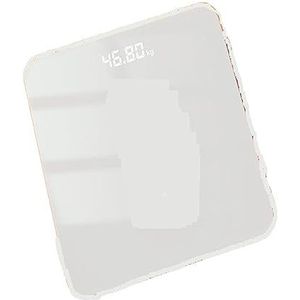 Huishoudelijke Oplaadbare Lichaamsvetweegschaal Hoge Precisie Intelligente Weegschaal Aangesloten Mobiele Telefoon Elektronische Weegschaal Gemakkelijk Te Gebruiken(White EnergySaving C)