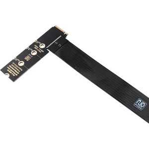 M.2 NVME Verlengkabel M-Key PCIe4.0 SSD Uitbreidingskaart M.2 SSD PCI- 4.0 X4 M Key Extender