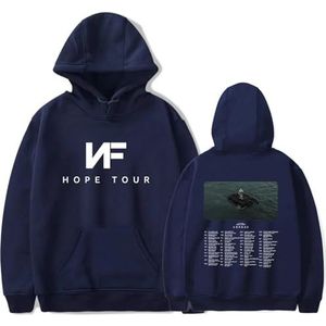 Unisex NF Hope Merch Hoodie Hip Hop Long Sleeve Hoodie Sweatshirt Streetwear Hoodie(White,S) (Color : 3, Size : M)