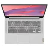 Lenovo IdeaPad Slim 3 Chrome MediaTek Kompanio 520 Chromebook 35,6 cm (14") Full HD 8 GB LPDDR4x-SDRAM 128 GB eMMC Wi-Fi 6 (802.11ax) ChromeOS Grijs