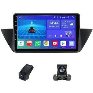 Android 13 Autoradio geldt voor BMW X1 E84 2009-2012 10 inch Touchscreen Autoradio met Wireless Carplay Android Auto Navi GPS Bluetooth FM AM/RDS Radio 5GWiFi+Telecamera Achterkant(NF-2)