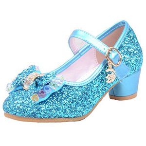 Cool&D meisjessandalen, Frozen-schoenen, prinsessensandalen met hak, Oxford-zolen, sandalen met glitterpailletten