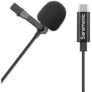 Saramonic USB Type-C Omnidirectionele Lavalier Microfoon voor Android Smartphone Tablet USB Apparaat Audio Opname