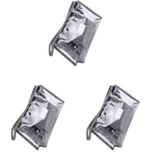 Pack van 3 Cosmetica Tas Draagbare Reizen PVC Organisatie Badkamer Make-up Pouch Huishoudelijke Case Organizer Container Blauw, 3 Set (Grijs), as description, als beschrijving