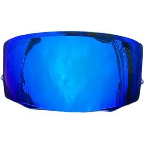 Motorhelm vizier lens, Helmvizier, I90-vizier for HJC HJ33 I90-helmschild Uv-bescherming Capacetes Visera Winddicht Cascos Windscherm Moto Helmen Onderdelen (zwart - alleen for gebruik overdag)(Revo D