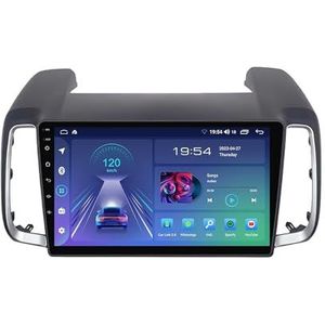 9 Inch Touchscreen Autoradio Android 12 Radio Voor Hyundai IX35 2018 GPS Navigatie Ingebouwde Draadloze Carplay Android Auto WiFi DSP Stuurbediening Spiegellink + Achteruitrijcamera(A,M100S - 4 Core 1