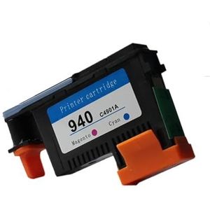 Compatibele C4900A-printkop for 940 Printkop Pro 8000 A809a 8500A A910a A910g A910n A809n A811a 8500-printer(1PCS Magenta Cyan)
