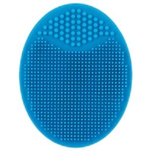 Gezichtsschrobber Siliconen Gezichtsreinigingsborstel Exfoliërende Borstels Scrubben Exfoliator Cleanser Pad Huid Scrubbers voor Thuis Blauw
