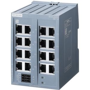 Siemens - SCALANCE XB116 - Netwerkschakelaar - 16x 10/100 Mbit/s - IP20