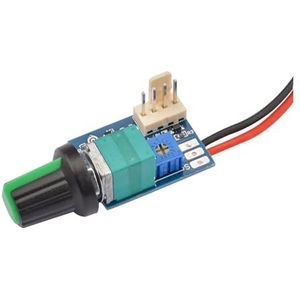 DC12V Handleiding 4-pins PWM-ventilatorsnelheidsmotorcontrollerprintplaat Met Knopschakelaar, Elektrische Apparatuurregelaar For Computerbehuizingventilatoren